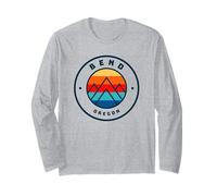 Bend Oregon Sci Snowboard Sci Sci Gita in Famiglia Maglia a Manica