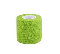 Benda autoadesiva, Benda elastica coesiva atletica, 5 rotoli/set Nastro per bendaggio autoadesivo impermeabile Giunti per le dita Avvolgere la cura dello sport(verde)