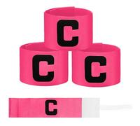 Benda capitano per bambini, 7 x 33 cm, fascia regolabile per capitano, per bambini, calcio, rugby, hockey