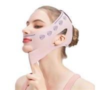 Benda dimagrante a due piani per lifting facciale a V Line Face Shaper Guancia mento Lift Up Strap Anti Rughe Facciale Bellezza