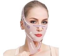 Benda dimagrante a due piani per lifting facciale, linea a V, modellante per viso, guance, mento, antirughe, fascia per il viso (doppio ponte)