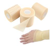 Benda Elastica,3 pezzi Benda Elastica Coesiva,Bendaggio Adesiva Coesiva,Nastro Bendaggio Sportivo,Bendaggio Salva Pelle,Nastro Protettivo per Nastro,Bende Salvapelle Sport Tape