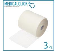 Benda Elastica Coesiva autoaderente m 20 x 6 cm bende elastiche a rotolo 3 pezzi