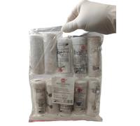 Benda elastica IDEAL 10 cm x 4,5 m - Fasciatura compressiva per supporto muscolare e articolare - 10 pezzi