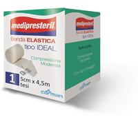 Benda elastica medipresteril ideal compressione moderata m4,5x5cm tesi