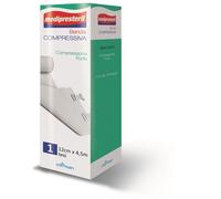 BENDA MEDIPRESTERIL COMPRESSIONE FORTE M4,5X12CM TESI CON CLIP DI FISSAGGIO