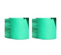 Benda per alberi da giardino, traspirante, copertura invernale per piante, per protezione dal gelo e dal sole, 2 pezzi, 10 cm x 35 m (verde)