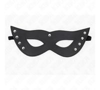 Benda per Occhi BDSM Kink Masked Allure - 4 Rivetti