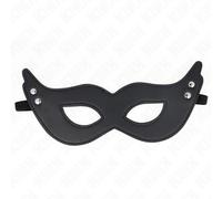 Benda per Occhi BDSM Kink Masked Allure - Similpelle con Rivetti