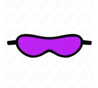 Benda per Occhi BDSM Kink Masked Allure - Texture Scale, Viola