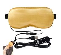 Benda per occhi riscaldata - Impacco caldo per occhi | Cuscinetto riscaldante regolabile per occhi, cuscinetto riscaldante elettrico per occhi asciutti con cinturino e temperatura regolabili, impacco