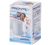 Benda Prontex Cambric 5Cm 6x1 pz Benda in garza