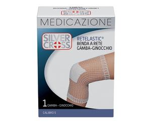 Benda silvercross retel gamba/ginocchio calibro 5 1 pezzo