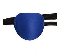 Benda sull'occhio del pirata, benda sull'occhio singola unisex, benda sull'occhio concava regolabile, lavabile for un occhio, costume cosplay da pirata for bambini(Blue)