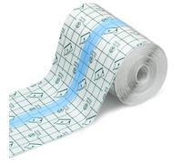 Benda Trasparente Impermeabile, 6cmx10m Benda Trasparente Impermeabile, Cerotti Elastici di Fissaggio, per Doccia,Pellicola per Tatuaggi, Bendaggio Antiallergico,Protezione Delle Ferite