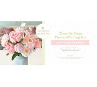 Bendable Blooms Chenille Stem Flower-Making Kit Cottage Garden: Everything You Need to Make a Beautiful Floral Bouquet: Over 150 Chenille Stems with ... Grosgrain Ribbon, and an Instruction Leaflet