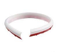 Bendable Silicone Water Barrier 100cm for Curbless(white 50cm) | Highly flexible silicone, fits curved corners, prevents water overflow, 200cm length, black or white