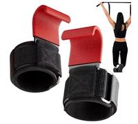 Bendaggi da polso per sollevamento pesi - Agrippe Crochet per forza atletica, 2 pezzi bende leggere gancio per sollevamento di terra e sollevamento pesi