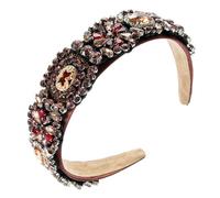bendaggi per le donne BKSYOFU fasce per capelli personalizzate pieno diamante barocco signore ballo strada accessori per capelli