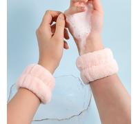 Bendaggio Da Polso Per Il Lavaggio Del Viso - Fascia Da Polso Assorbente Per Il Lavaggio Del Viso, 1 Paio Di Asciugamani In Microfibra Per Polso, Trucco Skincare Yoga Sport, Prevenire La Fuoriuscita D