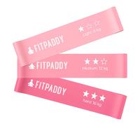bende elastiche Fitpaddy (x3) Rose 7,5x30 cm