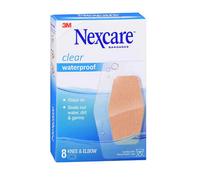 Bende Impermeabili Per Ginocchio E Gomito 2.38 X 3.5 Pollici Trasparenti