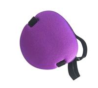 Bende per gli Occhi, 1 Benda per gli Occhi Benda per gli Occhi Nera, Viola, Blu, Rossa Con le Sue Misure di Circa 7,2 * 6 Cm e Comoda elasticità Bende per gli Occhi per Adulti