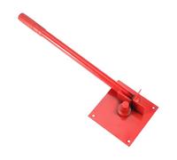 Bender Manuale - Strumento Piegato Barre Acciaio 8/10mm | Piegatrice Manuale Rinforzata Lavoro | Strumento Fabbricazione DIY Per Climatizzazione, Coperture E Progetti Garage