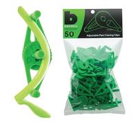 Bendies Clip per piante, regolabili, per allenamento a basso stress, supporto per piante, supporto per steli delle piante, accessori per tenda da coltivazione, fascette per piante + clip per piante e