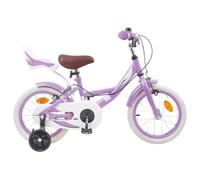 Bendmaxx Bicicletta per bambini da 2 a 4 anni, con manubrio regolabile, sella, parafanghi, campanello e freno a cerchione, ideale per il divertimento dei bambini, il tempo libero, il parco e la vita