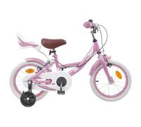 Bendmaxx Bicicletta per bambini da 2 a 4 anni, con manubrio regolabile, sella, parafanghi, campanello e freno a cerchione, ideale per il divertimento dei bambini, il tempo libero, il parco e la vita