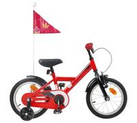 Bendmaxx Bicicletta per bambini da 2 a 4 anni, con telaio in acciaio, manubrio regolabile e freno del sedile per una guida sicura al parco e nella vita di tutti i giorni