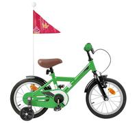 Bendmaxx Bicicletta per bambini da 2 a 4 anni, con telaio in acciaio, manubrio regolabile e freno del sedile per una guida sicura al parco e nella vita di tutti i giorni