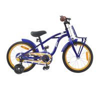 Bendmaxx Bicicletta per bambini da 4 a 6 anni, con telaio in acciaio, parafango, campanello, supporto, riflettori e freno per una guida sicura nel parco, nella vita quotidiana, nel tempo libero e nel