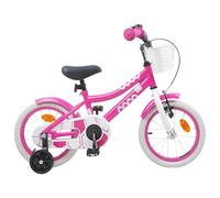 Bendmaxx Bicicletta per bambini in acciaio per 2-4 anni con manubrio regolabile, sella, parafango, campanello, freno, bicicletta leggera per il tempo libero, il parco, la vita quotidiana e la mobilità