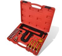 Bendmaxx Set di strumenti per il controllo del tempo del motore per BMW, in acciaio al carbonio temprato, con valigetta, adatto per modelli E46 E87 E60 E83 E85 E90