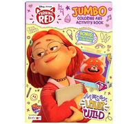 Bendon Disney Turning Red - Libro da colorare e attività da 80 pg