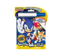 Bendon Sonic The Hedgehog Coloring and Activity Book con Imagine Ink