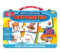 Bendon ts shure opposti puzzle abbinamento da 30 pezzi con cabina di archiviazione per la scuola materna apprendimento 51467