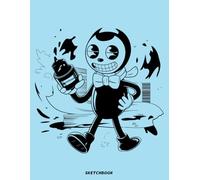 Bendy And The Ink Machine Sketchbook: 120 pages, 8.5x11 inches, Blank Pages, White paper, Sketch, Doodle and Draw