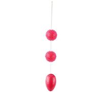 Palline Anali Flessibili Baile Twist - TPR Nodulate, Blu
