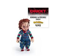 BendyFigs Noble Collection - Horror - Chucky Bendy Figure,Multicolor,6 inches