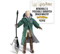 Bendyfigs - Quidditch Harry Potter (Draco Malfoy) Serie 2 Action Figure 16cm Nob
