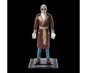 BendyFigs The Noble Collection Universal Monsters Invisible Man - 7.5in (19cm) N