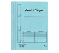 Bene 111000BL - Cartellina portadocumenti formato A4, blu, 5 pezzi