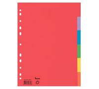 Bene 48318 Divisori per formato A4, cartoncino 180 GM², 6 pezzi