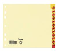 Bene 93403 - Classificatore a rubrica A-Z, formato A4, in cartone 180 g/qm