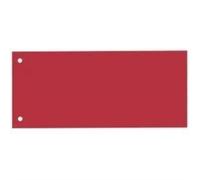 bene Bene 201950RT Divider Strips Pack of 100 Red