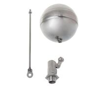 Bene durevole regolabile del regolatore del livello dell'acqua del filo maschio delle valvole a galleggiante a sfera di galleggiamento equilibrato dell'acciaio inossidabile DN15