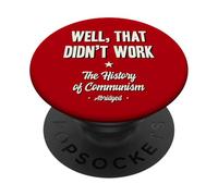 Bene, questo non ha funzionato La storia del comunismo è stata ridotta PopSockets PopGrip Adesivo